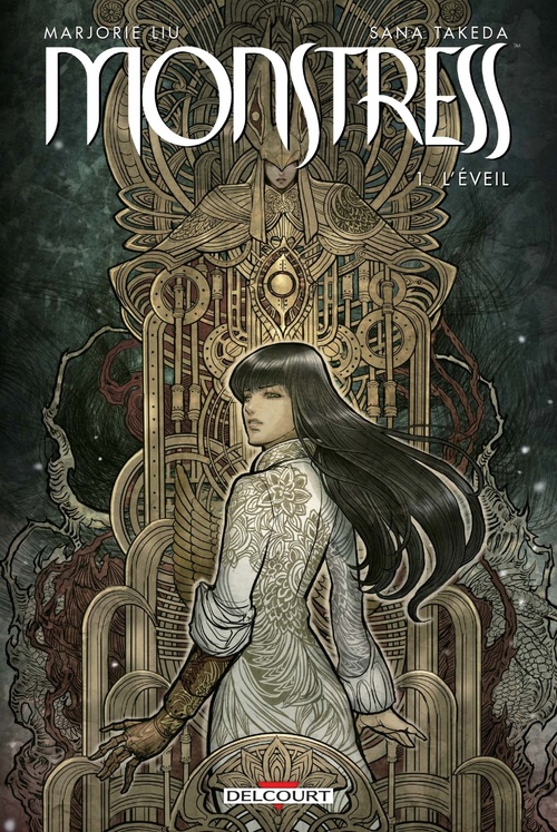 ebook cover of Monstress T01 - L'Éveil, by Marjorie Liu