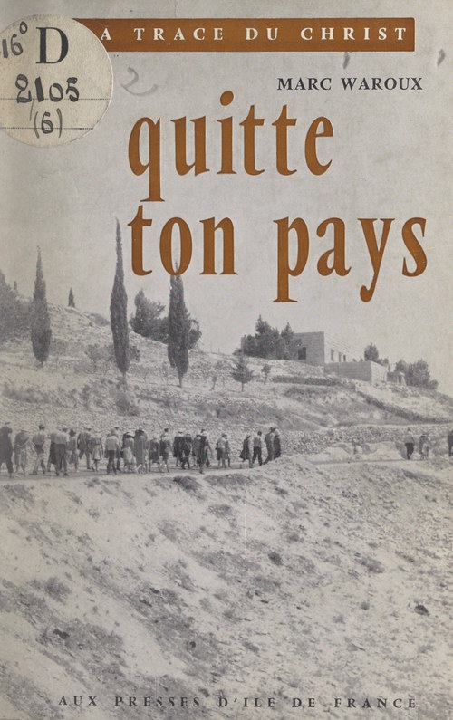 Couverture ebook de Quitte ton pays, de Marc Waroux