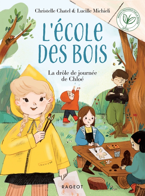 Couverture ebook de Ecole des bois - Tome 4, La drôle de journée de Chloé, de Christelle Chatel