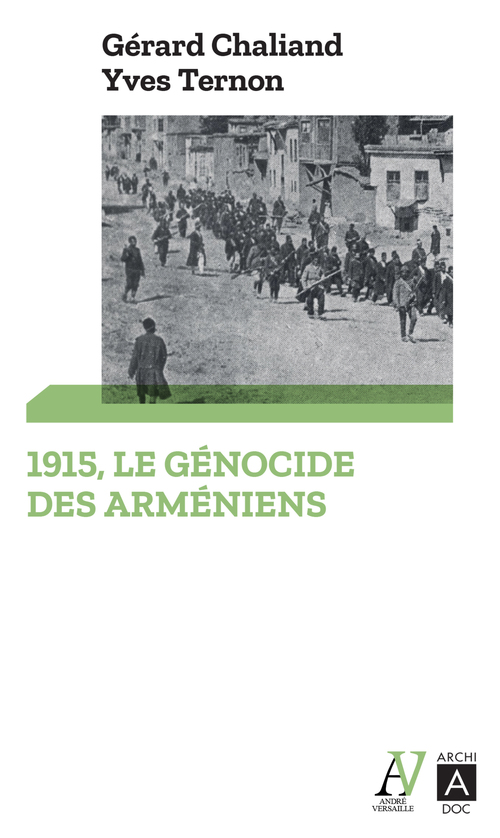 ebook cover of 1915, le génocide des Arméniens, by Gérard Chaliand, Yves Ternon