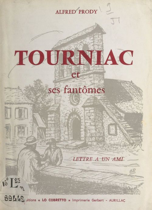 Couverture ebook de Tourniac et ses fantômes, de Alfred Prody