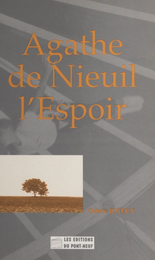 Couverture ebook de Agathe de Nieuil-l'Espoir, de Odette Joyeux