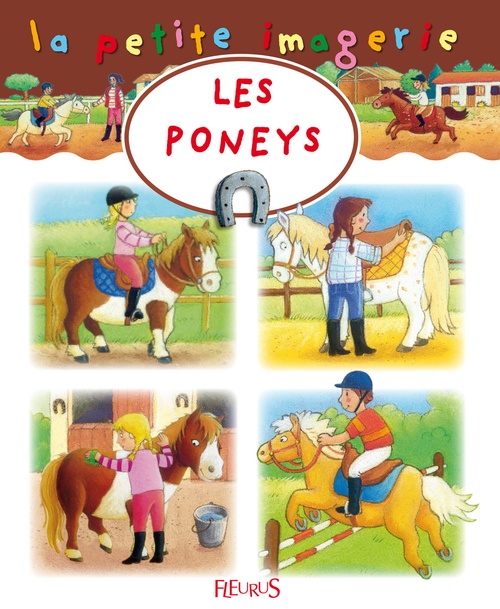 Couverture ebook de Les poneys, de Collectif