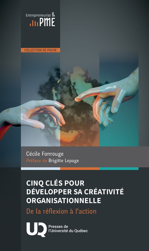 ebook cover of Cinq clés pour développer sa créativité organisationnelle, by Cécile Fonrouge