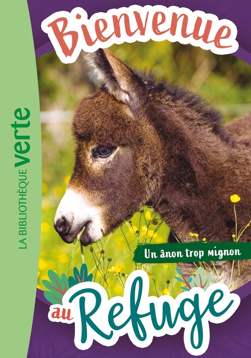 ebook cover of Bienvenue au refuge 10 - Un ânon trop mignon, by Hachette Livre