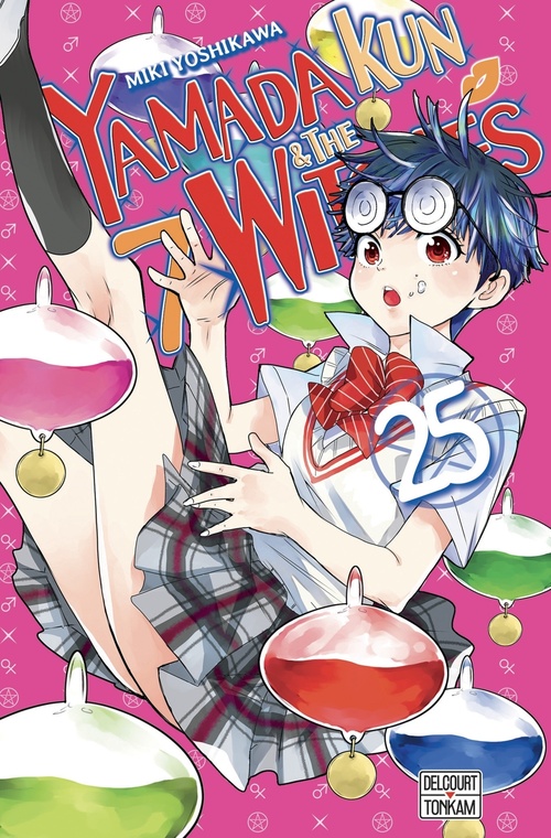 ebook cover of Yamada-kun and the 7 witches T25, by Miki Yoshikawa