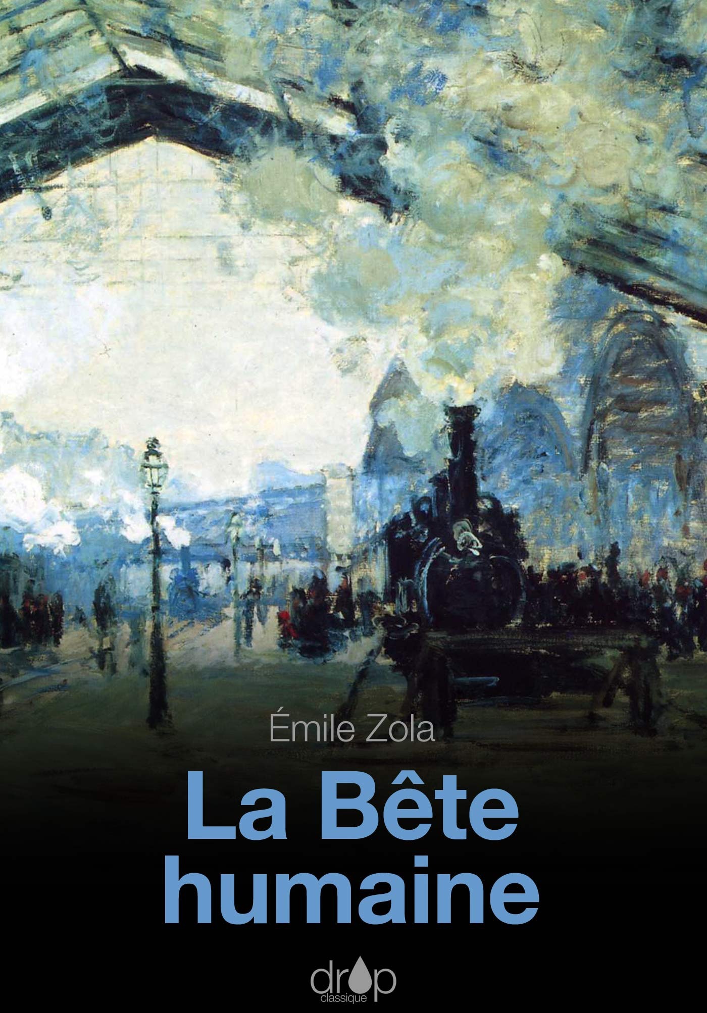 ebook cover of La Bête humaine, by Emile Zola