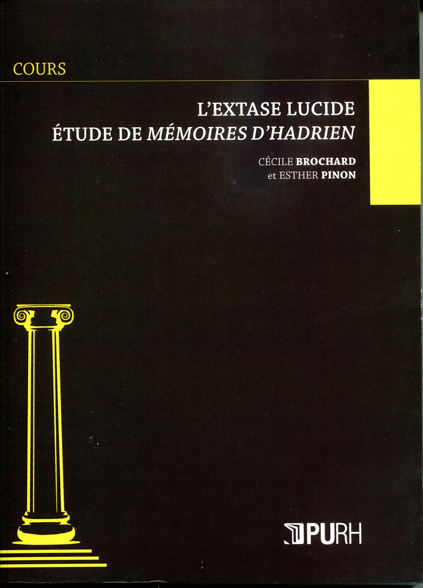 Couverture ebook de L'extase lucide, de Cécile Brochard, Esther Pinon