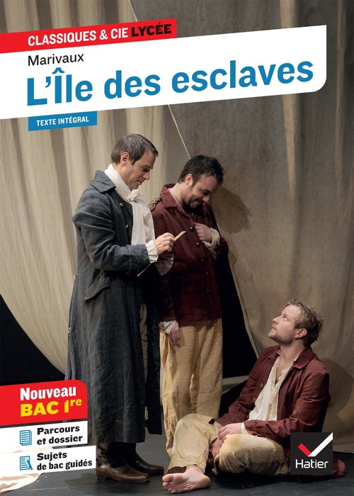 ebook cover of L'Île des esclaves, by Pierre de Marivaux