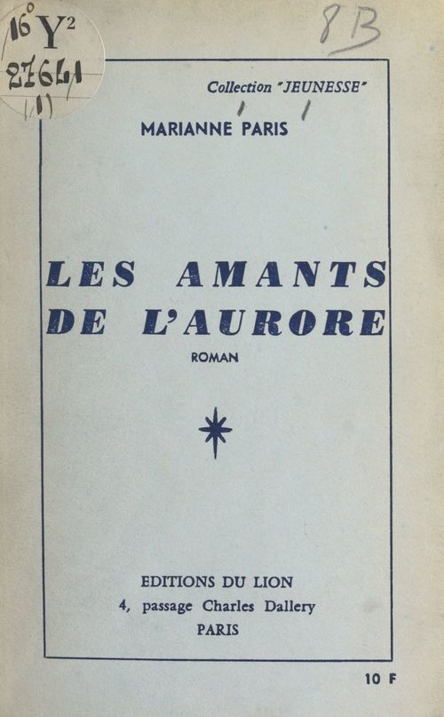 Couverture ebook de Les amants de l'aurore, de Marianne Paris