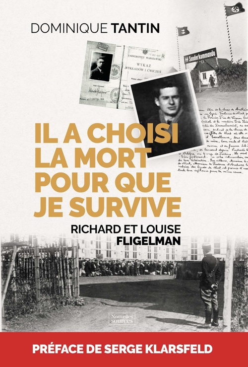 Couverture ebook de Il a choisi la mort pour que je survive, de Dominique Tantin