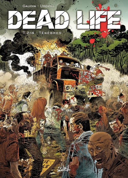 ebook cover of Dead Life T02 - Ténèbres, by Jean-Charles Gaudin