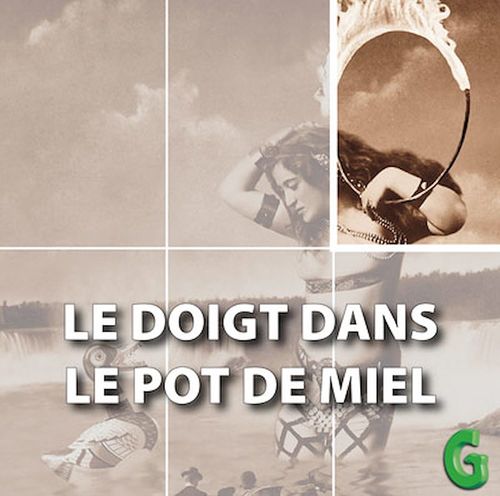 audiobook cover of Le doigt dans le pot de miel, by Edith Montelle