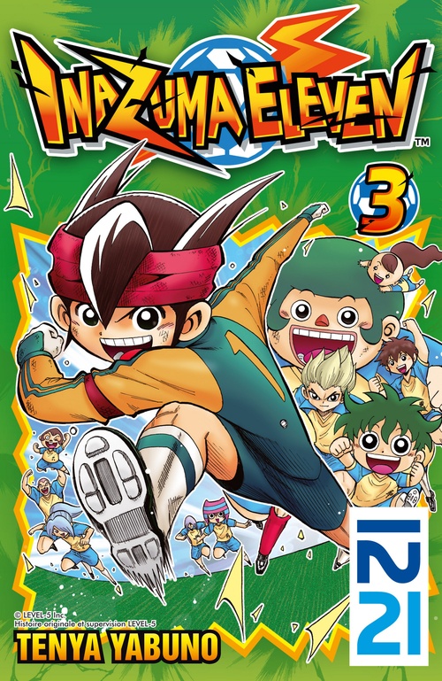 ebook cover of Inazuma Eleven - tome 3, by Ten'ya Yabuno
