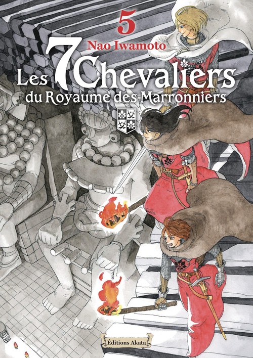 ebook cover of Les 7 Chevaliers du Royaume des Marronniers - Tome 5, by Nao Iwamoto