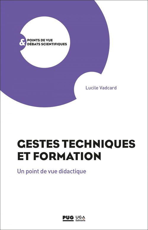 Couverture ebook de Gestes techniques et formation, de Lucile Vadcard