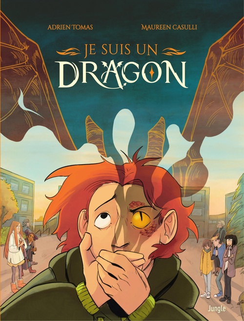 Couverture ebook de Je suis un dragon, de Adrien Thomas