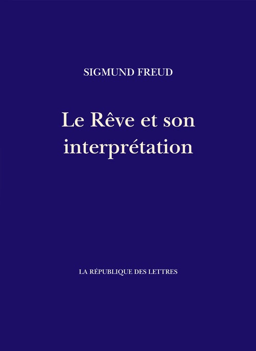 ebook cover of Le Rêve et son interprétation, by Sigmund Freud