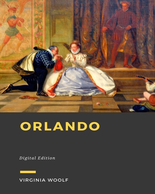Couverture ebook de Orlando, de Virginia Woolf