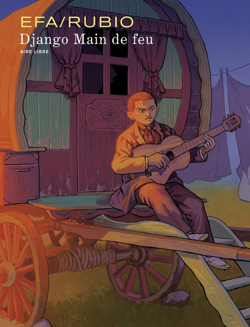 Couverture ebook de Django, main de feu, de Salva Rubio