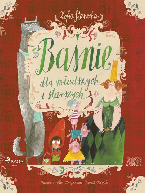 Couverture ebook de Ba´snie dla mlodszych i starszych: Trzy ´swinki, de Zofia Stanecka