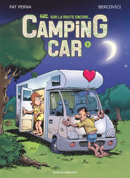Couverture ebook de Camping Car - Tome 01, de Pat Perna, Philippe Bercovici