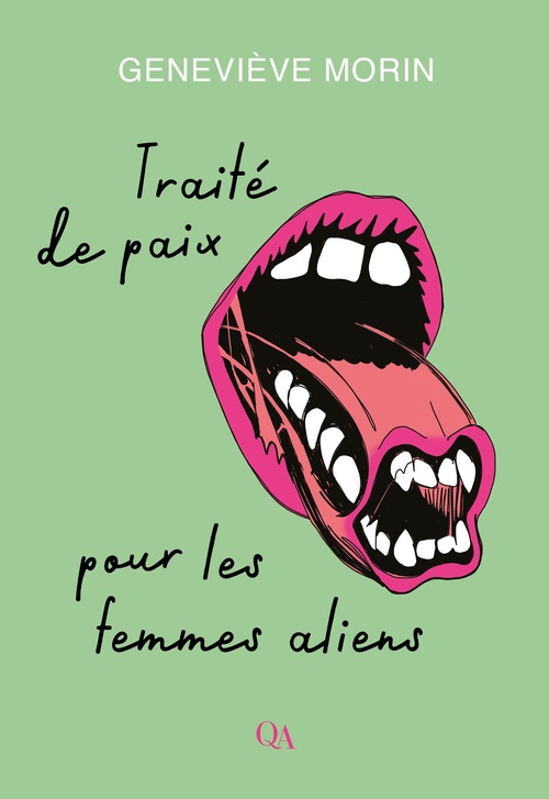 ebook cover of Traité de paix pour les femmes aliens, by Geneviève Morin