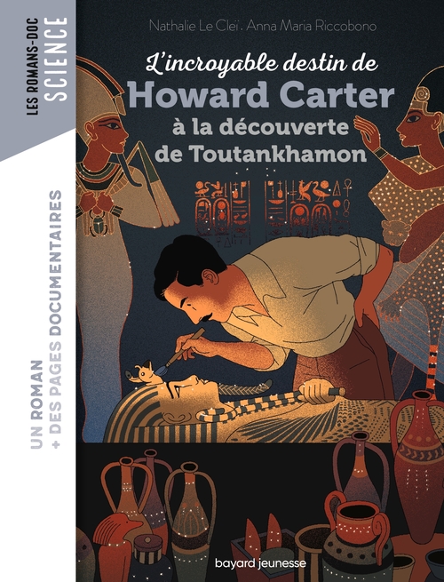 ebook cover of L'incroyable destin de Howard Carter, à la découverte de Toutankhamon, by Nathalie LE CLEI