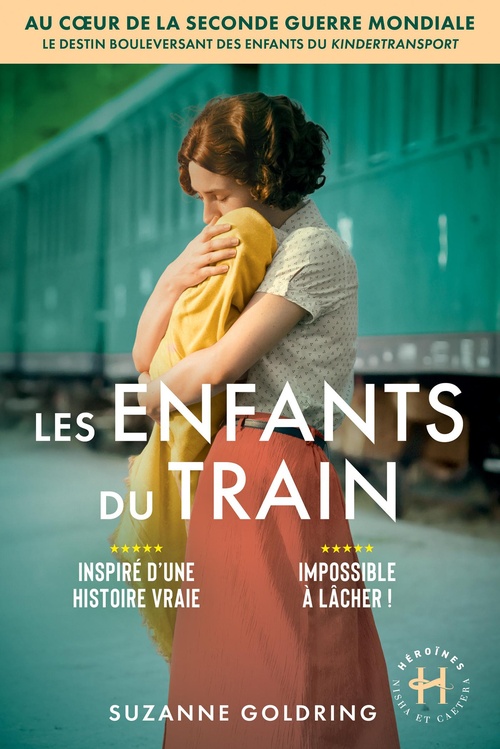 ebook cover of Les enfants du train, by Suzanne Goldring
