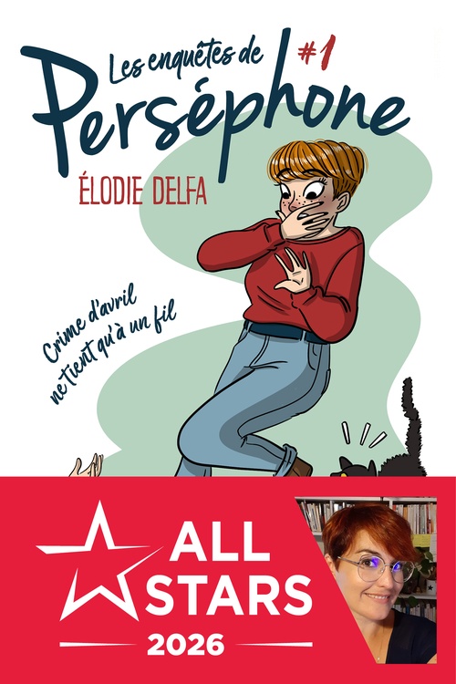 ebook cover of Crime d'avril ne tient qu'à un fil, by Elodie Delfa