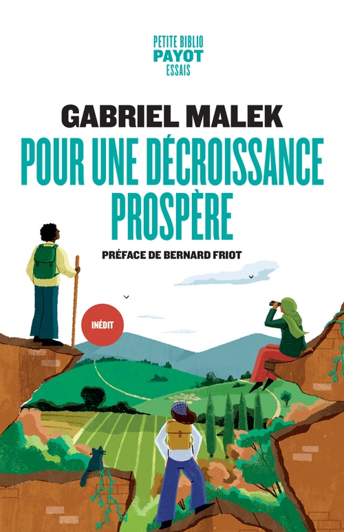 Couverture ebook de Pour une décroissance prospère, de Gabriel Malek