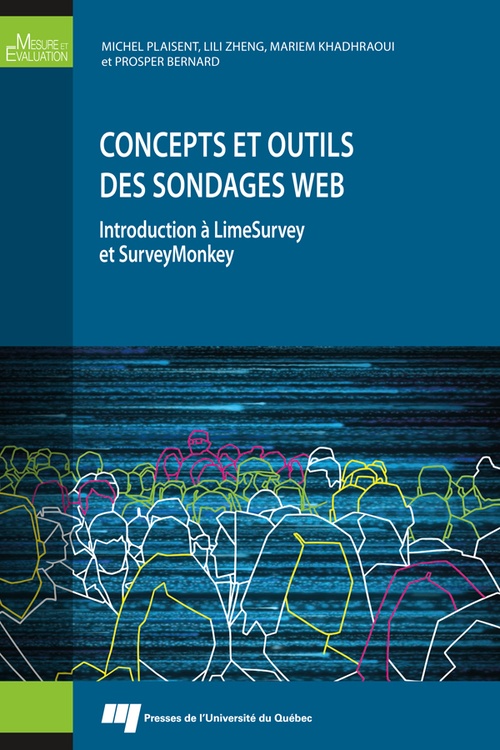 Couverture ebook de Concepts et outils des sondages Web, de Michel Plaisent