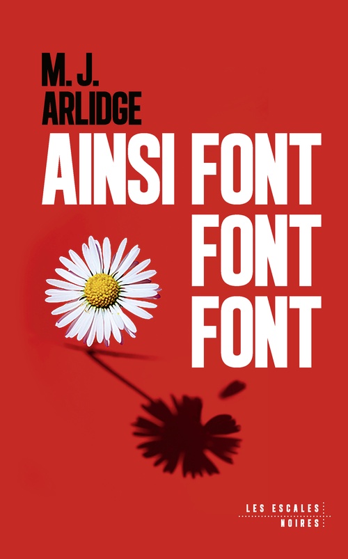 ebook cover of Ainsi font font font, by M. J. Arlidge