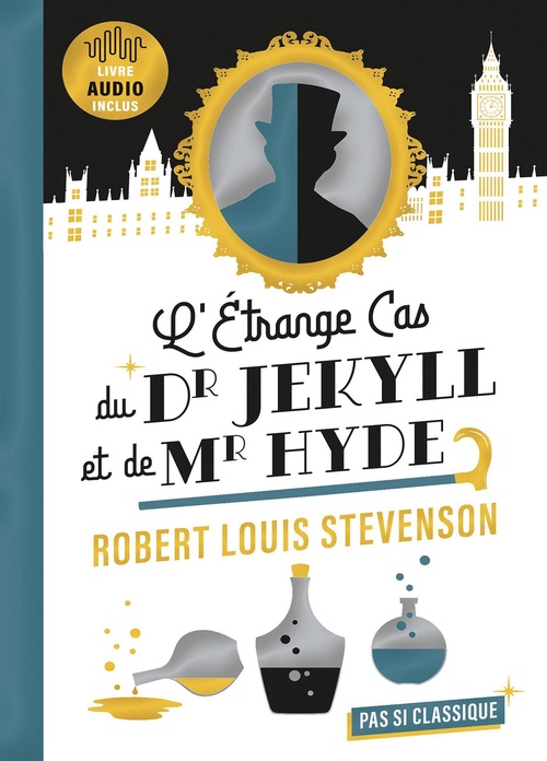 Couverture ebook de L'Étrange Cas du Dr Jekyll et de Mr Hyde, de Robert Louis Stevenson