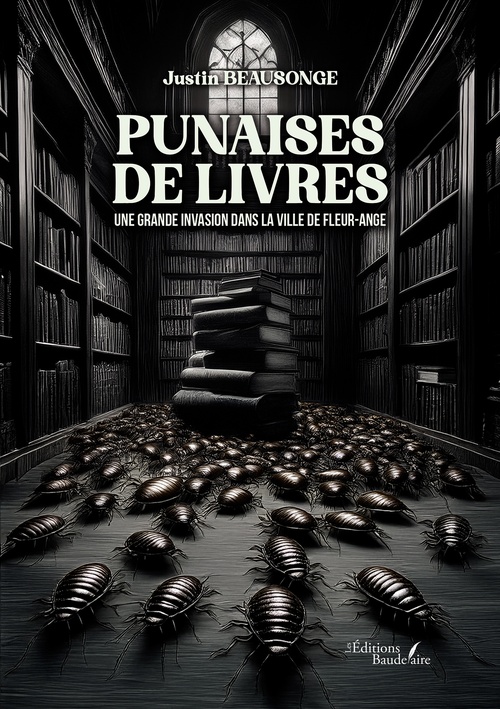 ebook cover of Punaises de livres, by Justin Beausonge