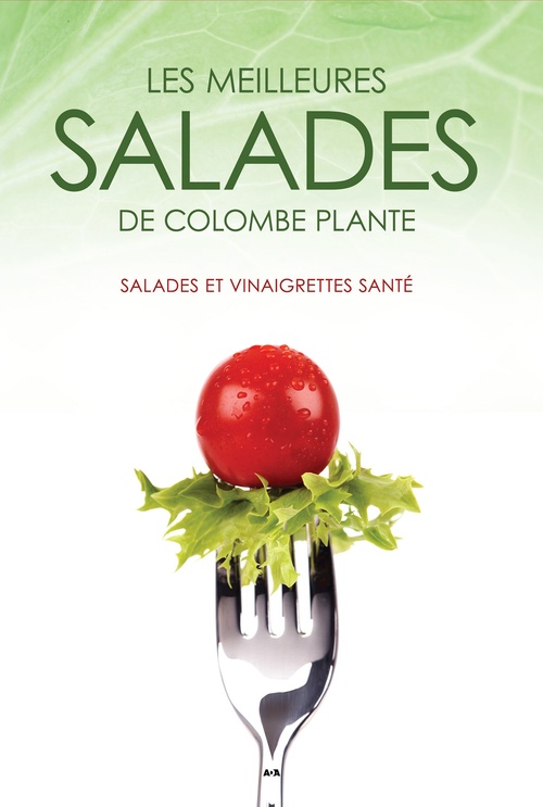 Couverture ebook de Les meilleures salades de Colombe Plante, de Colombe Plante