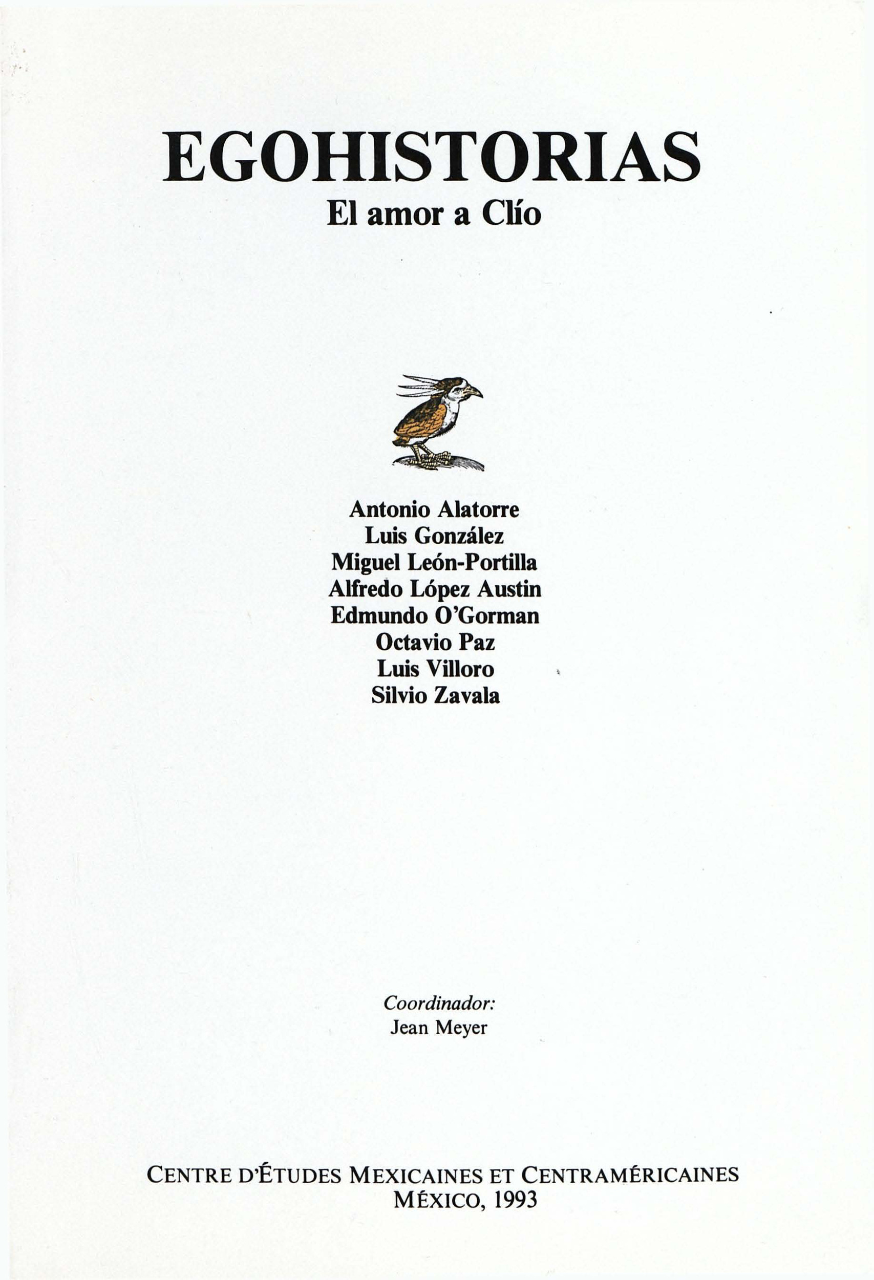 Couverture ebook de Egohistorias, de