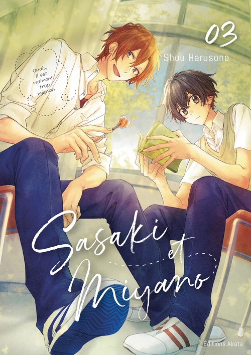 Couverture ebook de Sasaki et Miyano - Tome 3 (VF), de Shou Harusono