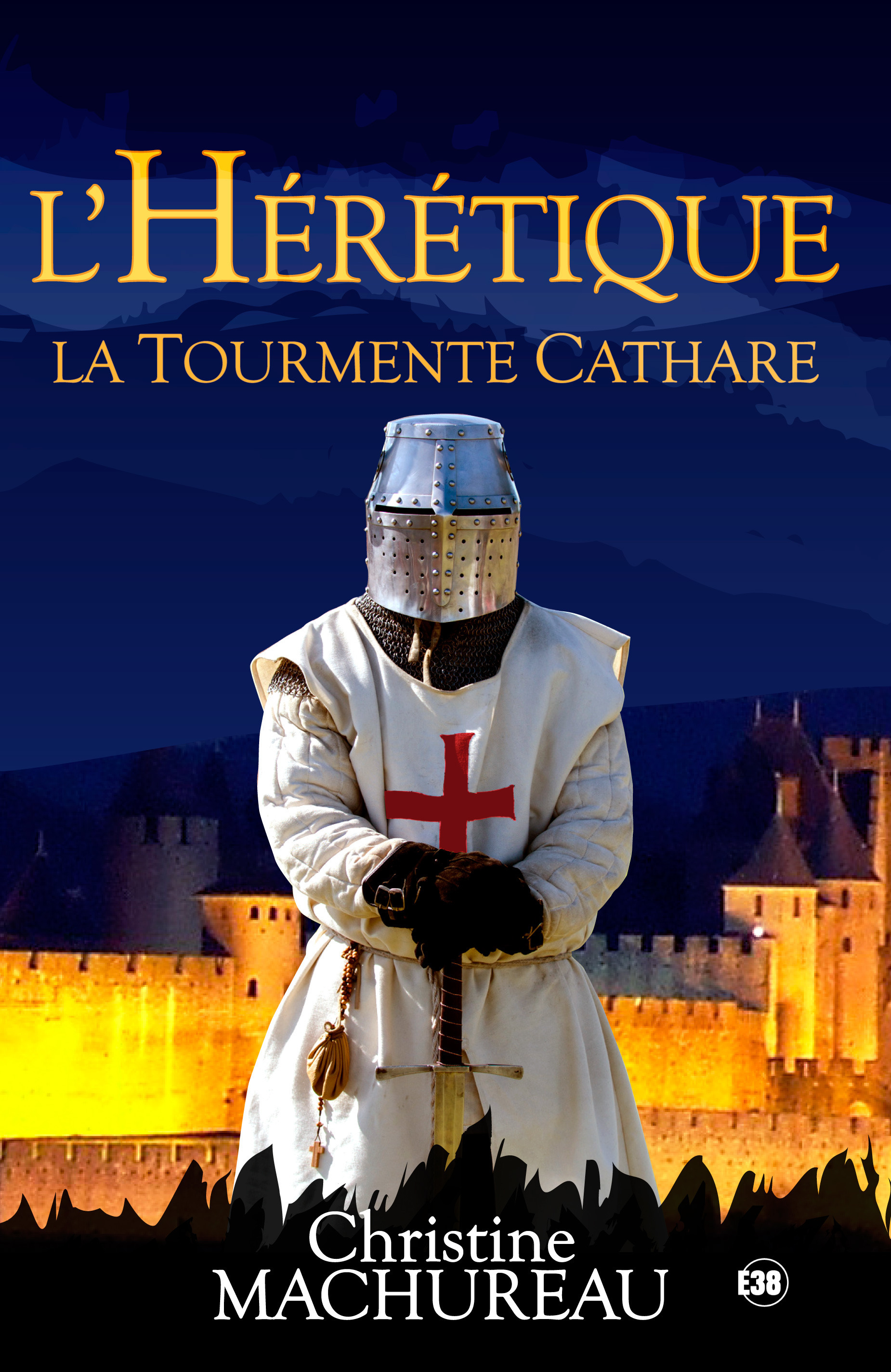 ebook cover of L'hérétique, by Christine Machureau