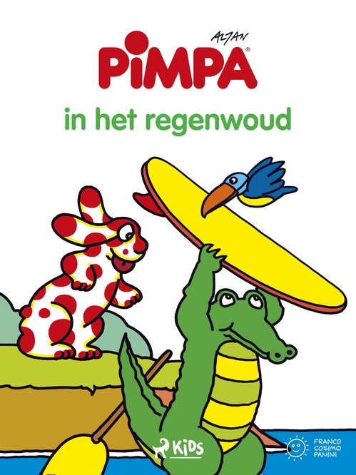 ebook cover of Pimpa - Pimpa in het regenwoud, by Altan