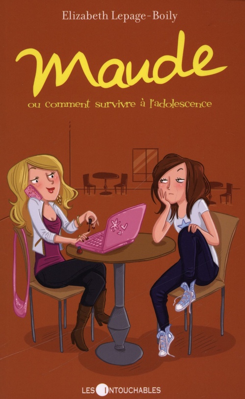 Couverture ebook de Maude 1 :  ou comment survivre à  l'adolescence, de Elizabeth Lepage-boily