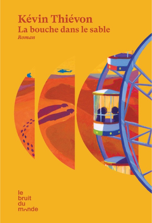 ebook cover of La bouche dans le sable, by Kévin Thiévon