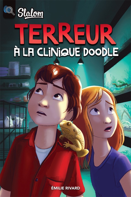 ebook cover of Terreur à la clinique Doodle, by Emilie Rivard