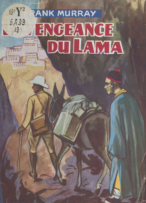 Couverture ebook de La vengeance du lama, de Frank Murray
