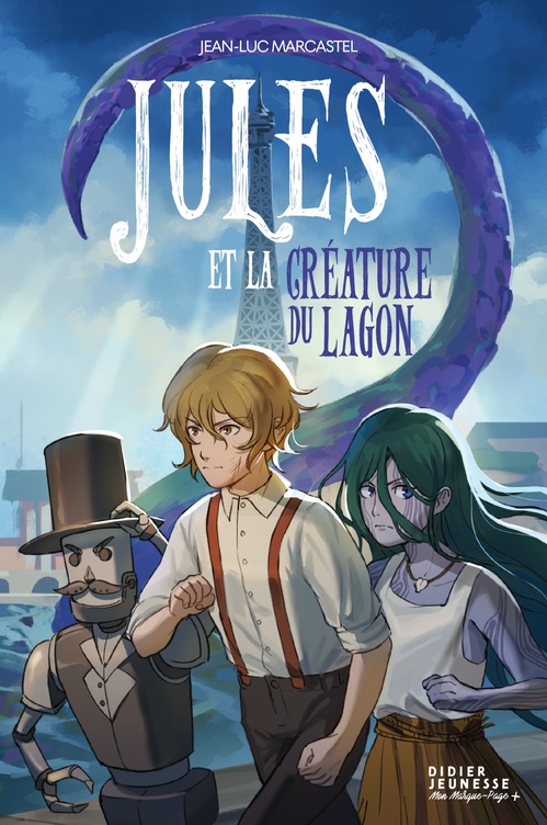 Couverture ebook de Jules et la créature du lagon, de Jean-Luc Marcastel