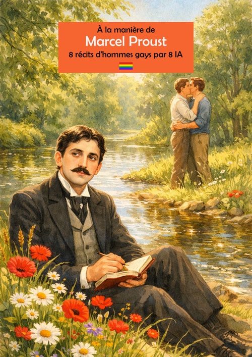 ebook cover of À la manière de Marcel Proust, by Ia