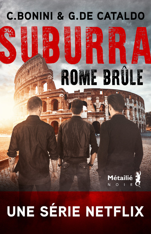 ebook cover of Rome brûle, by Carlo Bonini, Giancarlo De Cataldo