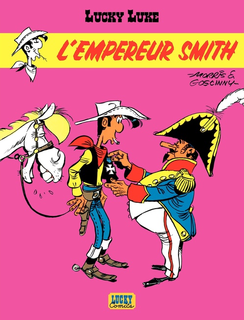ebook cover of Lucky Luke - Tome 13 - L'Empereur Smith, by Morris, René Goscinny