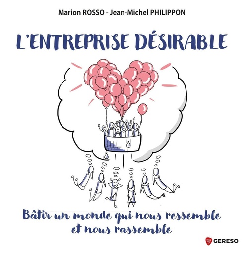ebook cover of L'entreprise désirable, by Jean-Michel Philippon, Marion Rosso