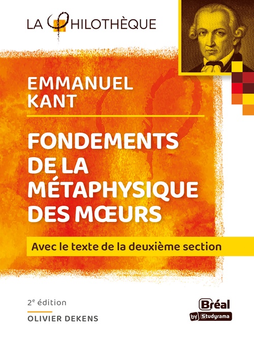 ebook cover of Fondements de la métaphysique des moeurs -  Emmanuel Kant, by Olivier Dekens